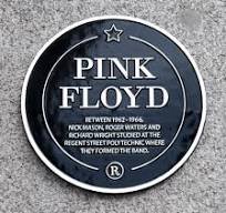 pink floyd plaque